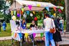 Lommel - Kinderen verkopen creaties op Mini-Supermarkt