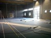 Neerpelt - Sportzaal Grote Heide in laatste rechte lijn