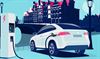 Oudsbergen - Elektrische auto's gevaarlijker