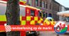 Bree - Brandoefening op markt: geen paniek