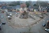 Overpelt - Tijdelijke parking op de Oude Markt