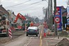 Overpelt - Verkeershinder op Leopoldlaan