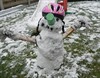 Neerpelt - Genoeg sneeuw voor een sneeuwman...