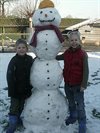 Overpelt - De sneeuwman van Manou en Jasper