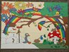 Overpelt - Muurschildering lagere school ingehuldigd