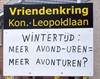 Lommel - Nog even, en 't is weer wintertijd...