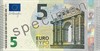 Oudsbergen - Het nieuwe 5 eurobiljet