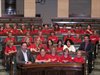 Lommel - Lommelse kindergemeenteraad in het Parlement