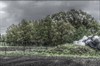 Lommel - Dreigende wolken boven Heide-Heuvel