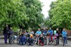 Neerpelt - Met versierde fietsen naar school