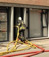 Overpelt - Brandweer in de Dorpsstraat