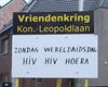 Lommel - Wereldaidsdag volgende zondag