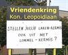 Lommel - Kermis doorgedrongen tot in Leopoldlaan