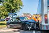 Lommel - Ongeval met bus in Kattenbos