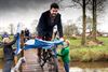 Peer - Dommelbrug voor de mountainbikers