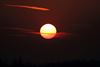 Lommel - Mooie zonsondergang boven Maatheide