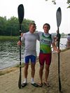Neerpelt - Kajak: zilver voor Broekx en Vervliet