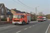 Beringen - Schouwbrand in Paal