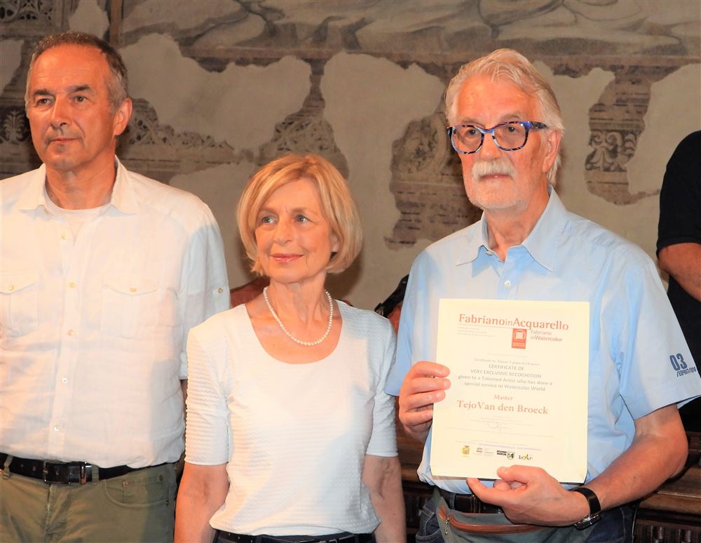 Beringen – Tejo Vandenbroek è stato premiato in Italia
