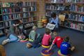 Voorleesuurtje in de bibliotheek