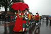 Regen spelbreker op bondsschuttersfeest