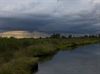 Die avond, boven het Hageven...