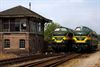 Nostalgische blikken aan het station