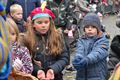 Sinterklaas ontvangen in het centrum