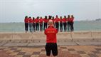 Handbalmeisjes terug uit Qatar