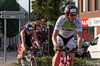 De triatlon is begonnen