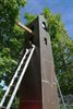 Het monument is verhuisd