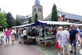 Teutenmarkt in de zon