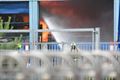 Zware brand vernielt bedrijfsloods