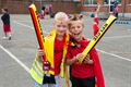 Kinderen helemaal in de ban van de Rode Duivels