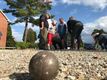 Petanque aan het dorpscafé