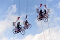 Fietsen in de lucht met Sky-Bikes
