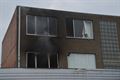 Brand in leegstaand appartement