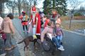 Sinterklaas met de fiets naar Het Mozaïek