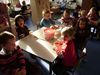 Soep in de kleuterschool