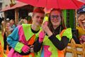 Carnavalsstoet trekt door de centrumstraten