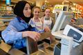 Kinderen op Vlajo-stage bij Albert Heijn