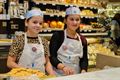 Kinderen op Vlajo-stage bij Albert Heijn