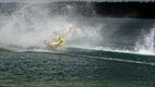 Vlaams kampioenschap waterski op blote voeten