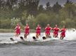 Geweldige waterski-show