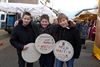 Haïti-actie op de markt