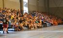 Bomvolle tribunes voor startdag Basket Lommel