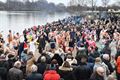 Veel volk voor Nieuwjaarsduik