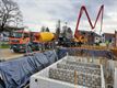 Werken in het centrum op kruissnelheid