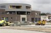 Drukte aan woon- en winkelcomplex