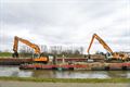 Zand in het kanaal